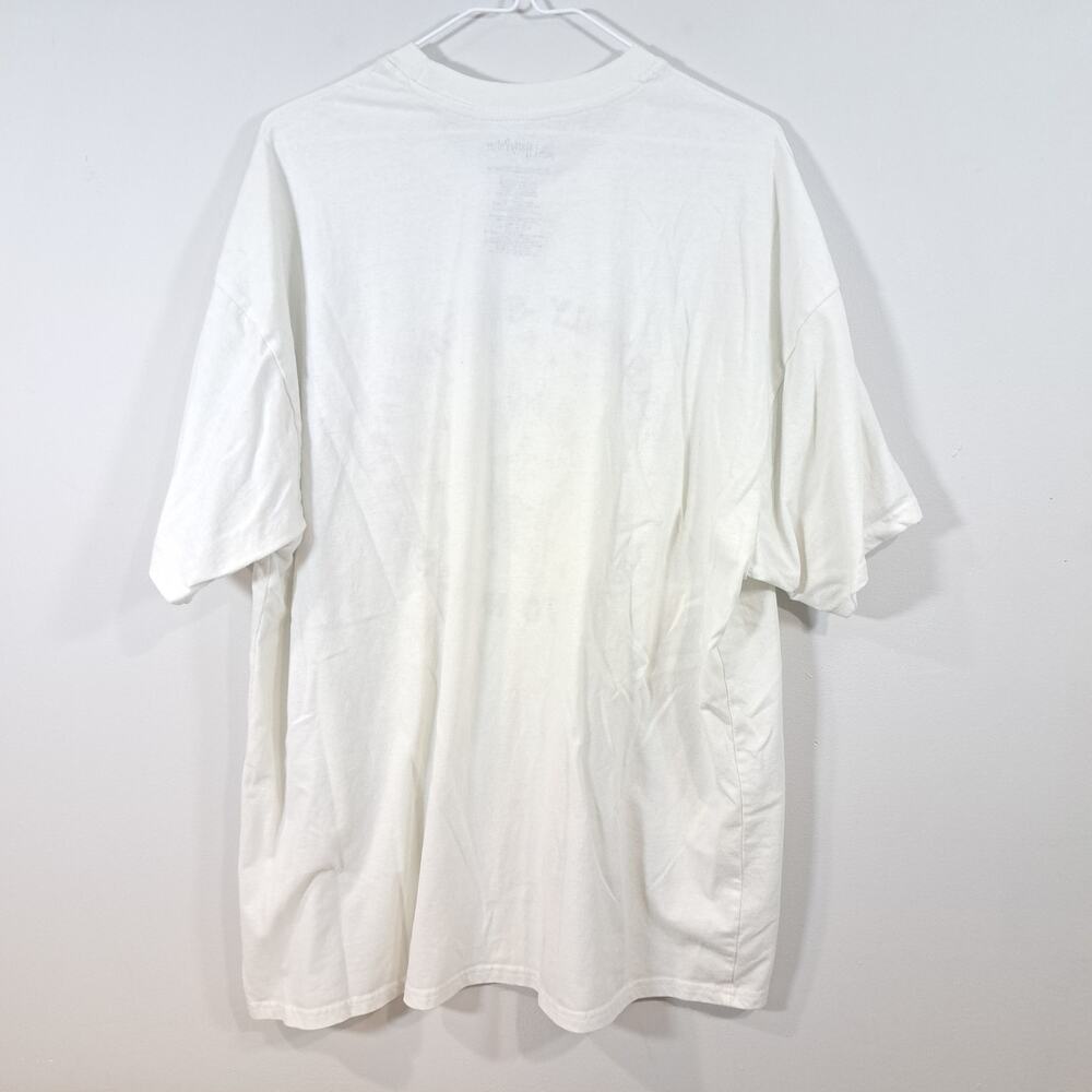 Harry Potter The Marauder's Map White Crew Neck T-Shirt Men's XXL - Picture 3 of 4